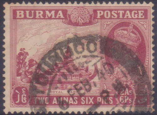 1938 burma 6pies - (f399-8),