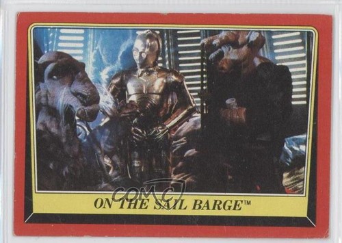 1983 topps star - rotj, on