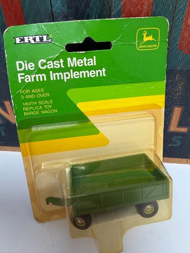 Vintage ertl john deere - ertl, barge