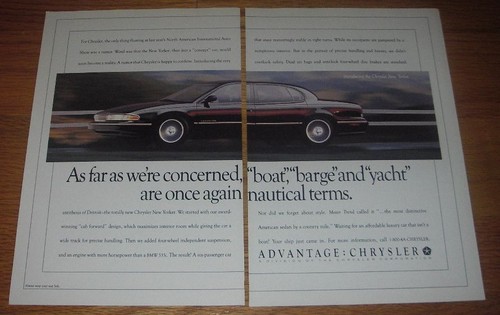1993 chrysler new - ad,