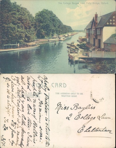College barges from folly - barges,