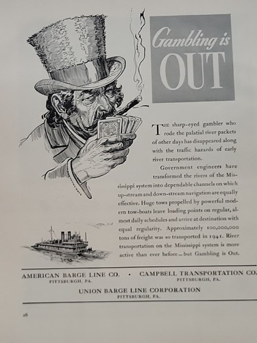 1942 american barge - 1942,