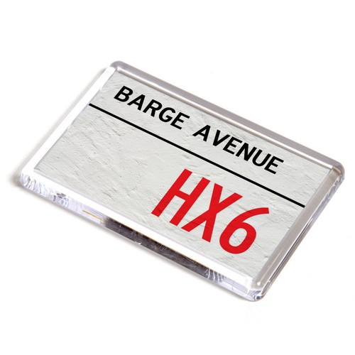 Fridge magnet barge avenue - magnet,