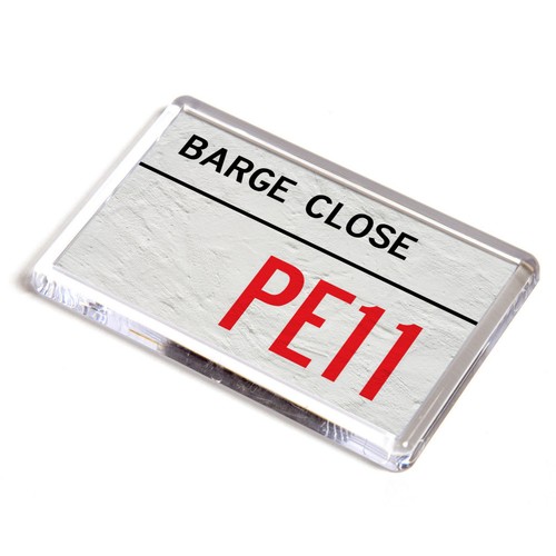 Fridge magnet barge close - fridge,