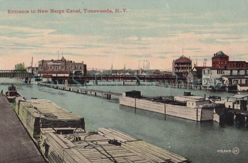 Tonawanda entrance to new - tonawanda,