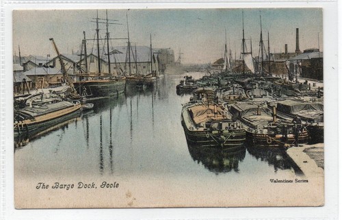 The barge dock goole - barge, dock,