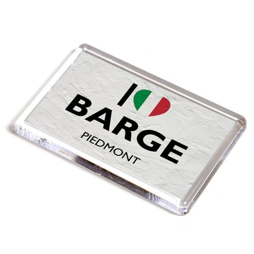 Fridge magnet love barge - -, i