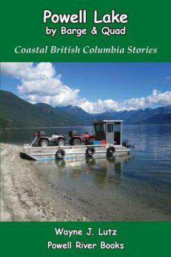 Powell lake barge and quad - lake, by