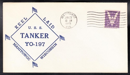 Wwii fuel oil barge uss - oil,