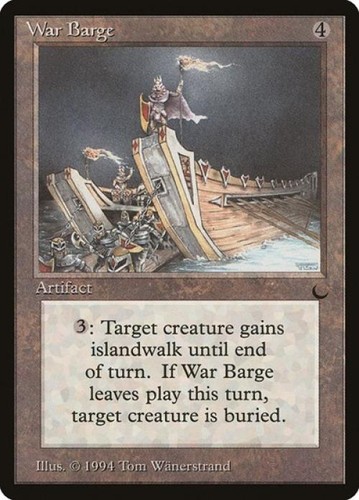 War barge medium - play, mtg