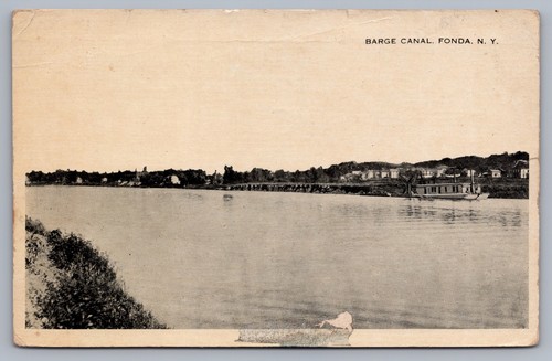 Barge canal fonda - barge,