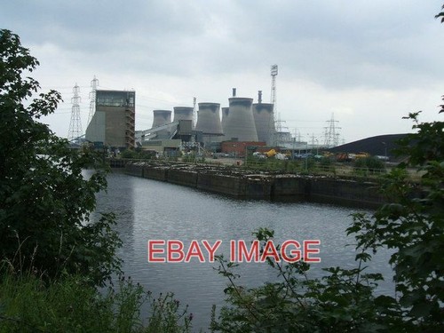 Photo coal barges - , moored