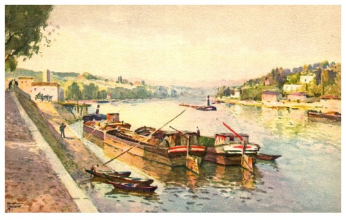 Barges the saône - barges,