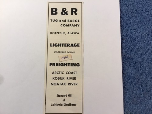Tug and barge co - &,