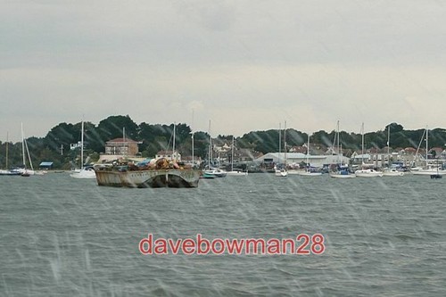 Photo boats off hamworthy - photo,