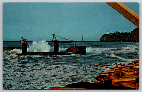 C1980s lumber barge george - c1980s,