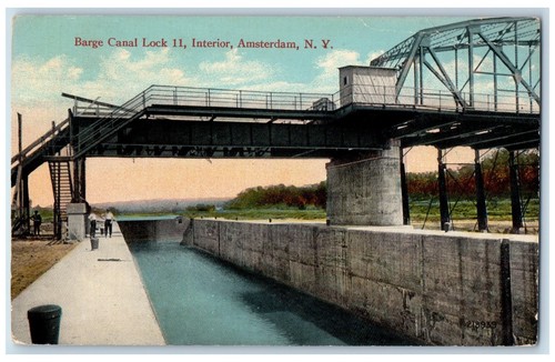 1915 barge canal lock - 1915,