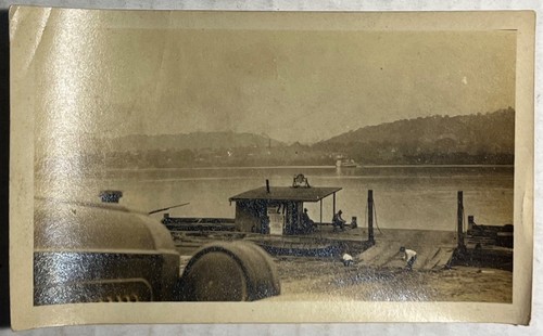 Early river ferry rppc - early,
