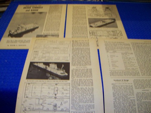 Build dravo towboat - &, barge