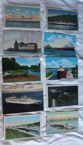 Lot ships barges - lot, 10