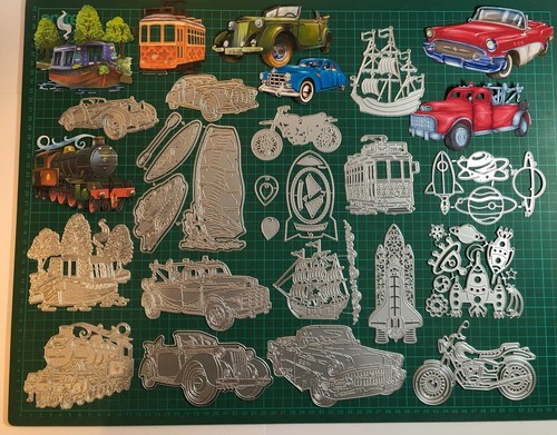 Vehicles die sets train - die, -train