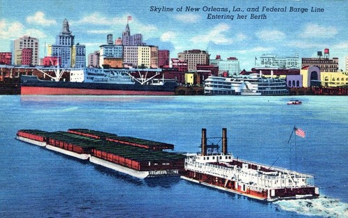 New orleans louisiana skyline - louisiana,