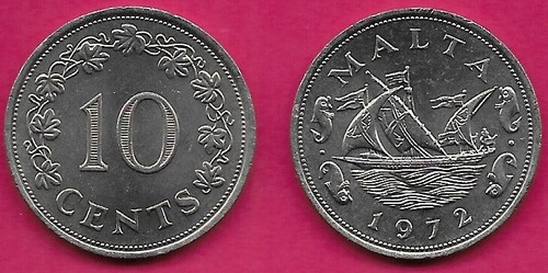 Malta cents 1972 - malta, unc