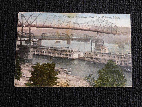 Steamer frontenac barge - steamer,