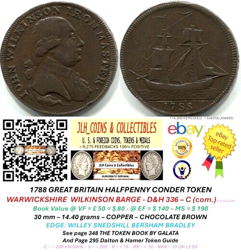 1788 conder halfpenny - 1788, gb