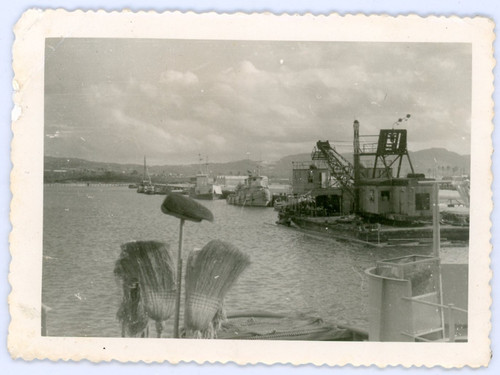 Navy barge crane guam - navy, in