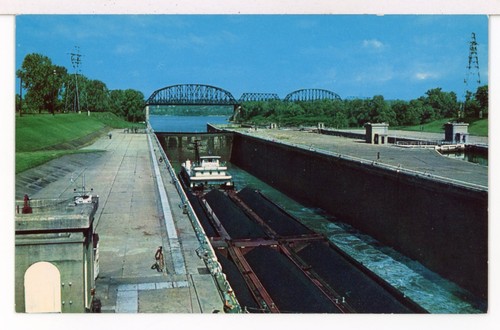 Tug barges government locks - barges,,
