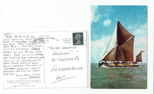 Postcard colour photo beken - postcard,