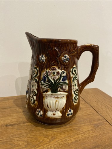 Vintage large pottery - vintage, barge