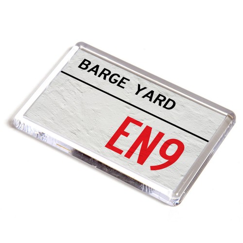 Fridge magnet barge yard en9 - magnet,