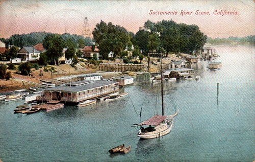 Sacramento calif postcard - sacramento,, calif.