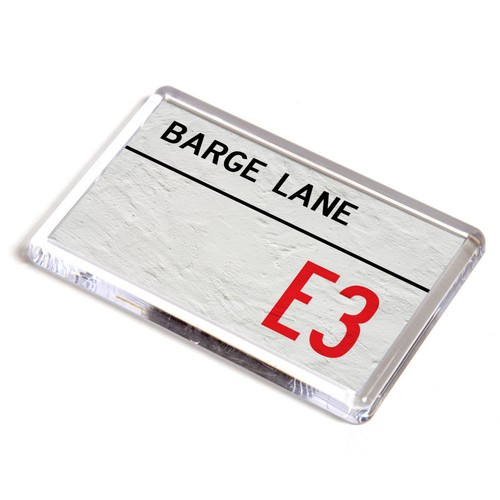 Fridge magnet barge lane e3 - magnet,