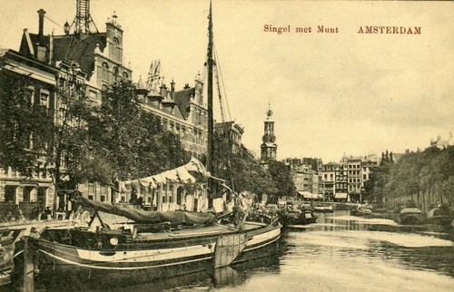 Netherlands amsterdam barge - netherlands,