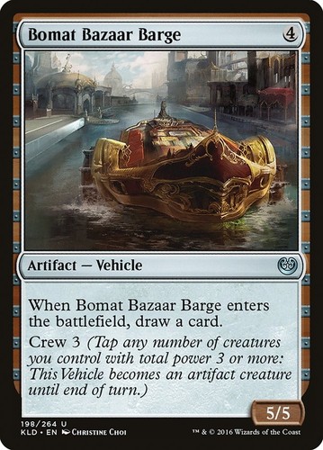 Mtg bomat bazaar barge - mtg,