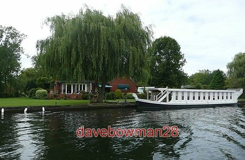 Photo oxford barge - oxford, at