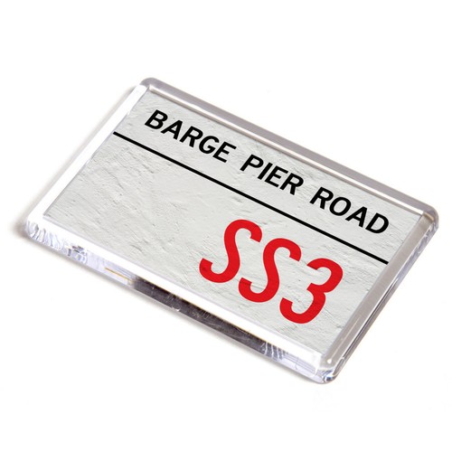 Fridge magnet barge pier - -,