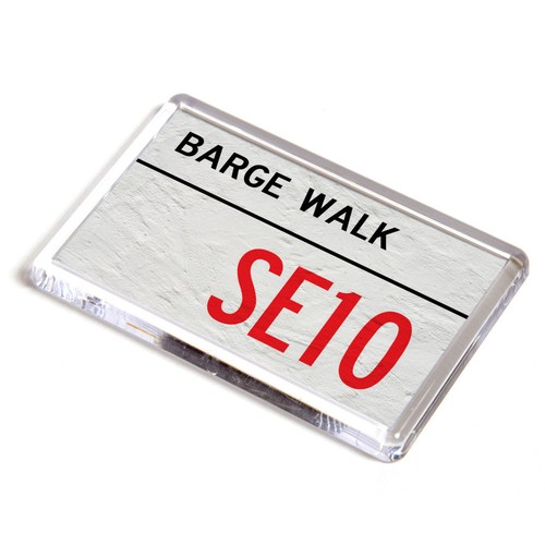 Fridge magnet barge walk - fridge,