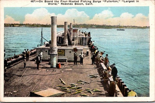 C1930 fishing barge - fishing,