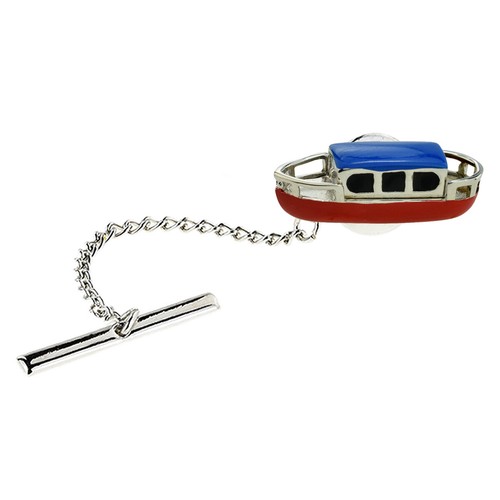 Canal narrowboat barge lapel - canal,