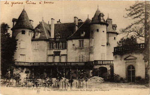 Cpa auvergne chateau la - cpa,