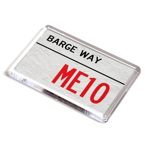 Fridge magnet barge way me10 - -,